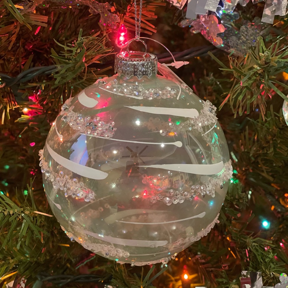 Dillard’s Trimsetter Sea-foam Green Coastal Glass Ornaments